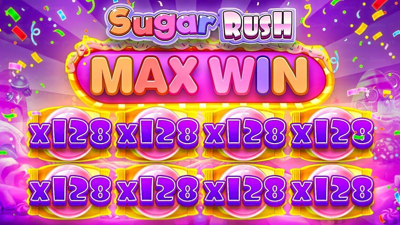 Sugar Rush — игровое поле 7×7 с конфетными символами